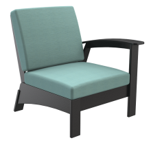 Deep Sea Left Arm Sectional Chair